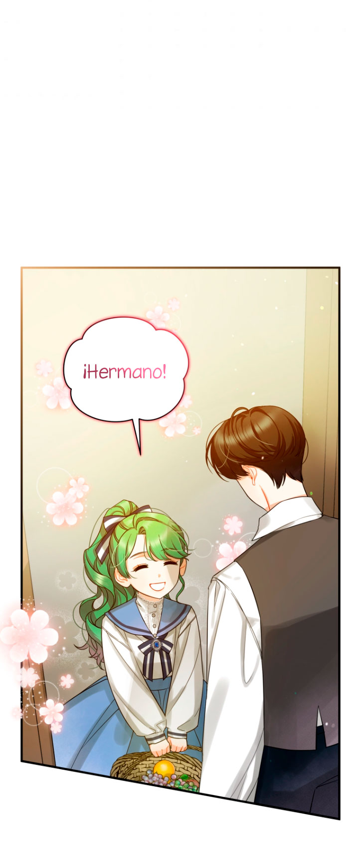 Me convertí en la hermana menor de un protagonista obsesivo  Capitulo 4 page 56