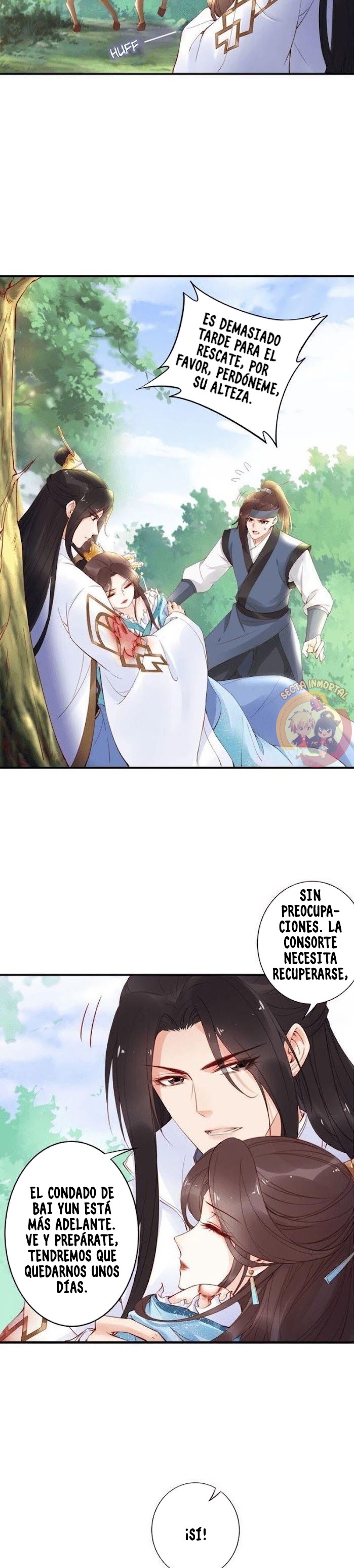 Fénix volando desde el Palacio del Este  Capítulo 22 page 6