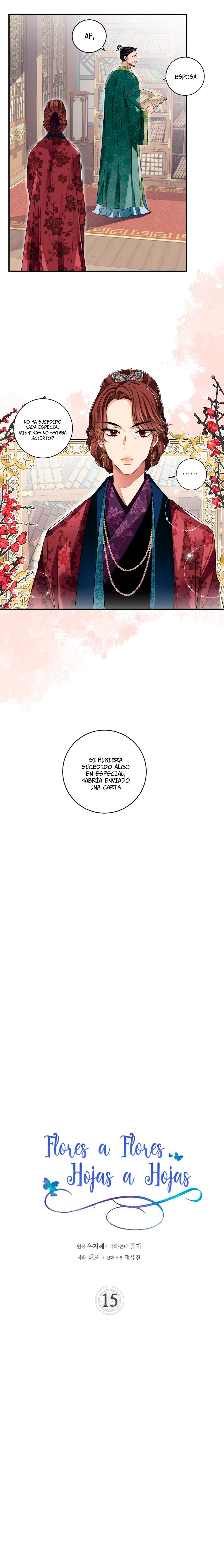 Flores a flores, hojas a hojas Capítulo 15 page 4