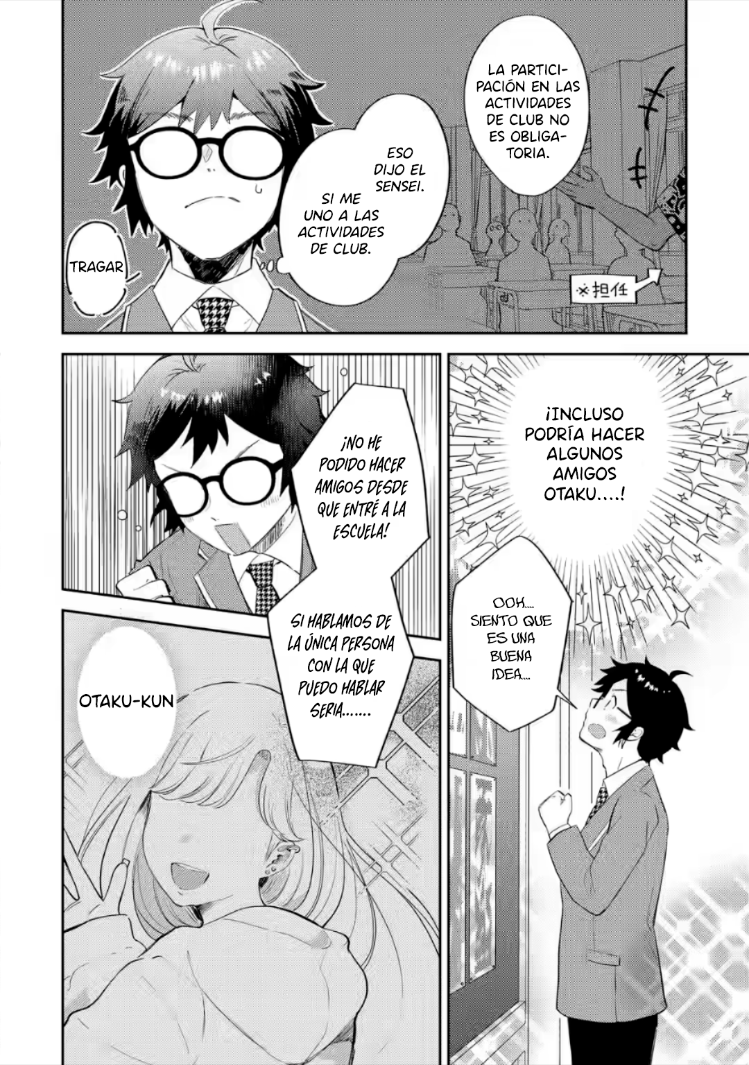 Gal ni Yasashii Otaku-kun  Capitulo 3.1 page 2