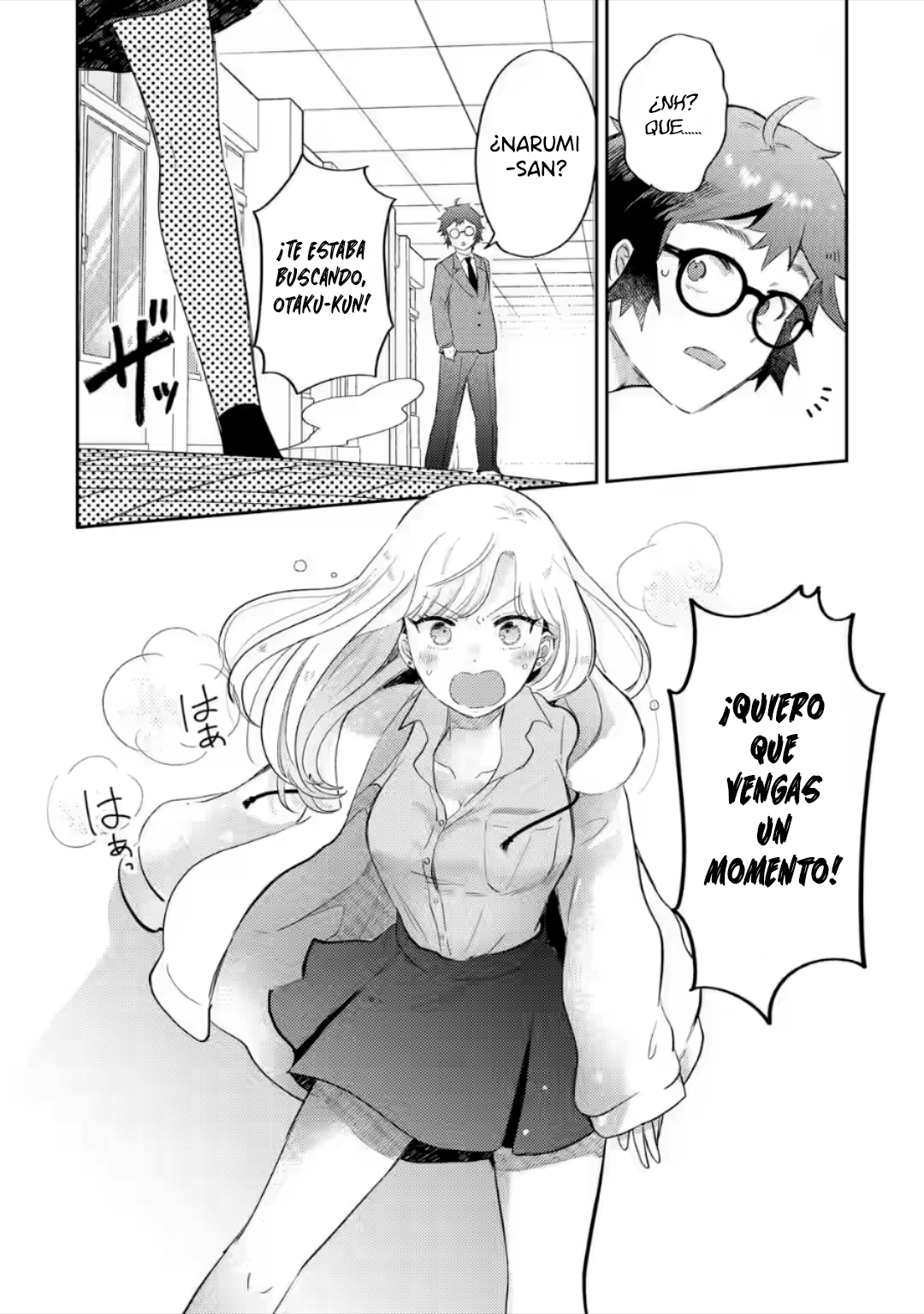 Gal ni Yasashii Otaku-kun  Capitulo 3.1 page 4