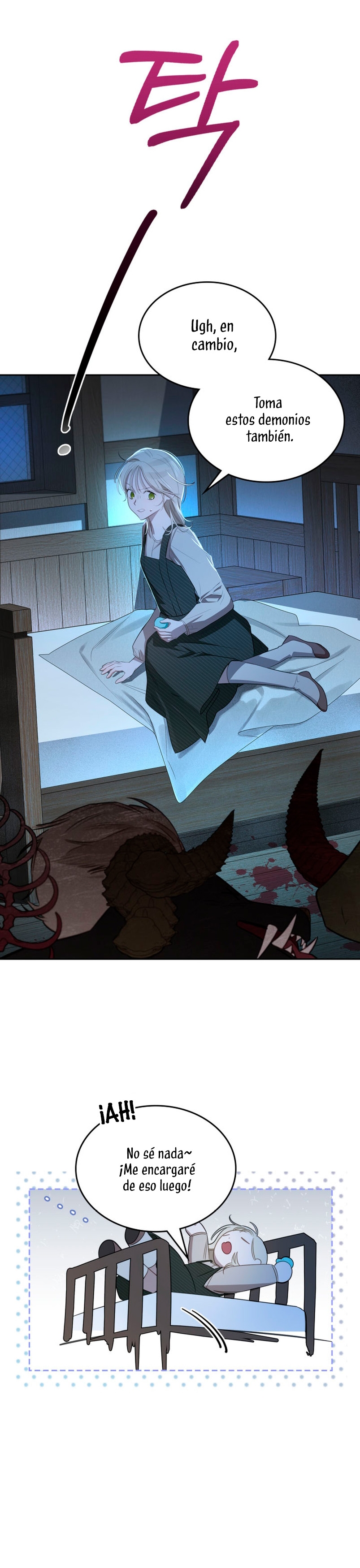 El protagonista monstruoso vive bajo mi cama  Capitulo 1 page 25
