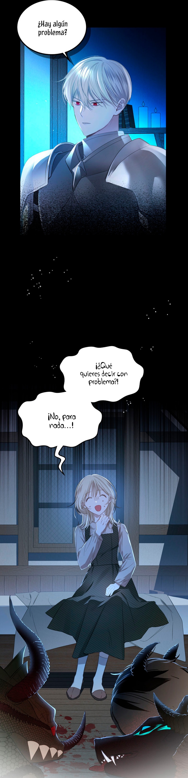 El protagonista monstruoso vive bajo mi cama  Capitulo 1 page 4