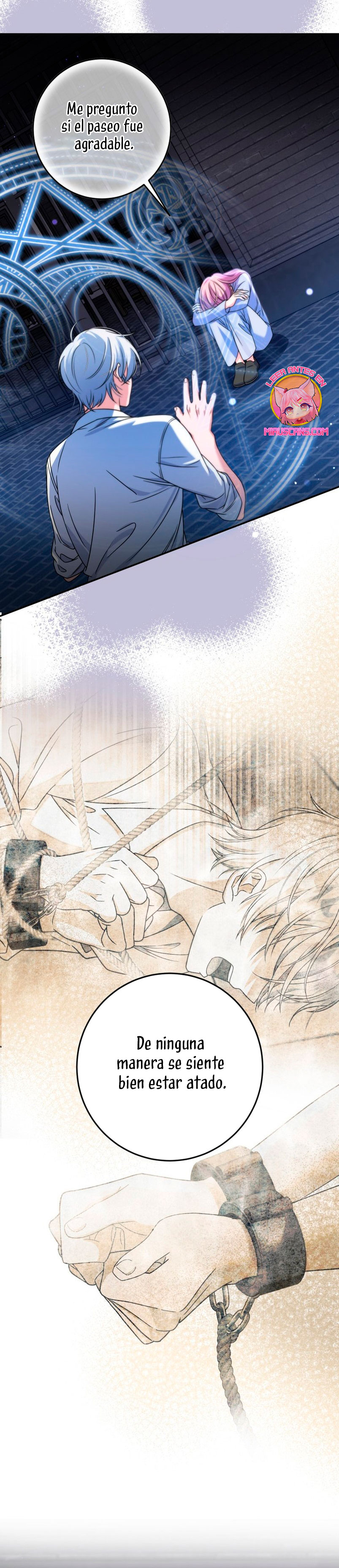 Conocí al protagonista masculino en una celda  Capitulo 8 page 26