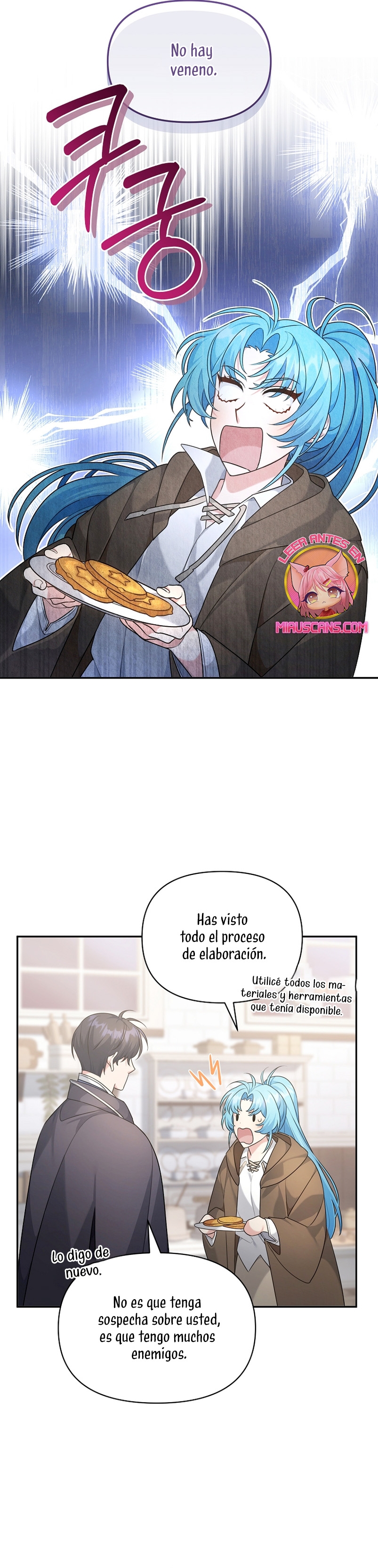 A pesar de que soy una villana, soy muy buena cocinando  Capitulo 2 page 33
