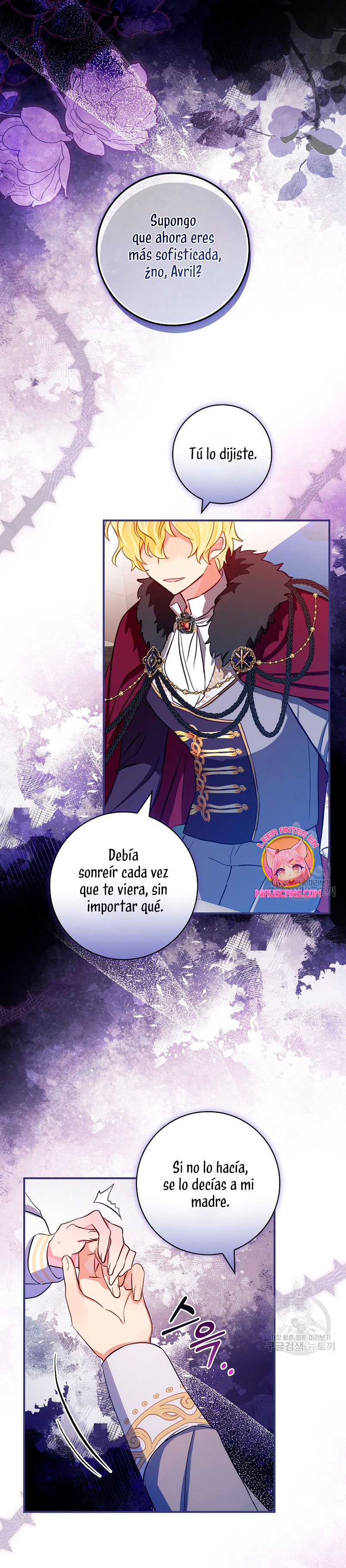 No quiero tener un hijo del protagonista masculino  Capitulo 5 page 2