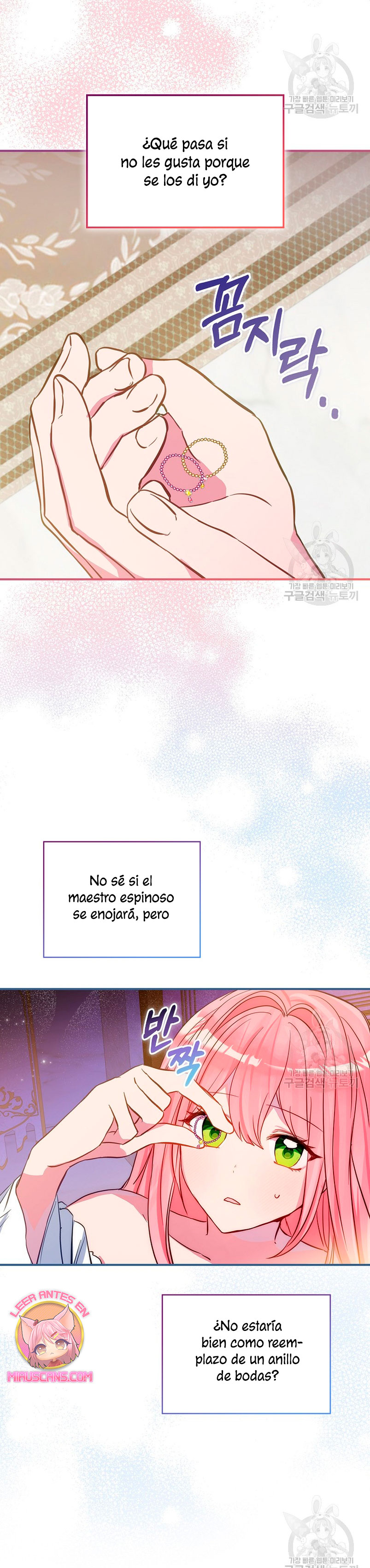 No quiero tener un hijo del protagonista masculino  Capitulo 8 page 19