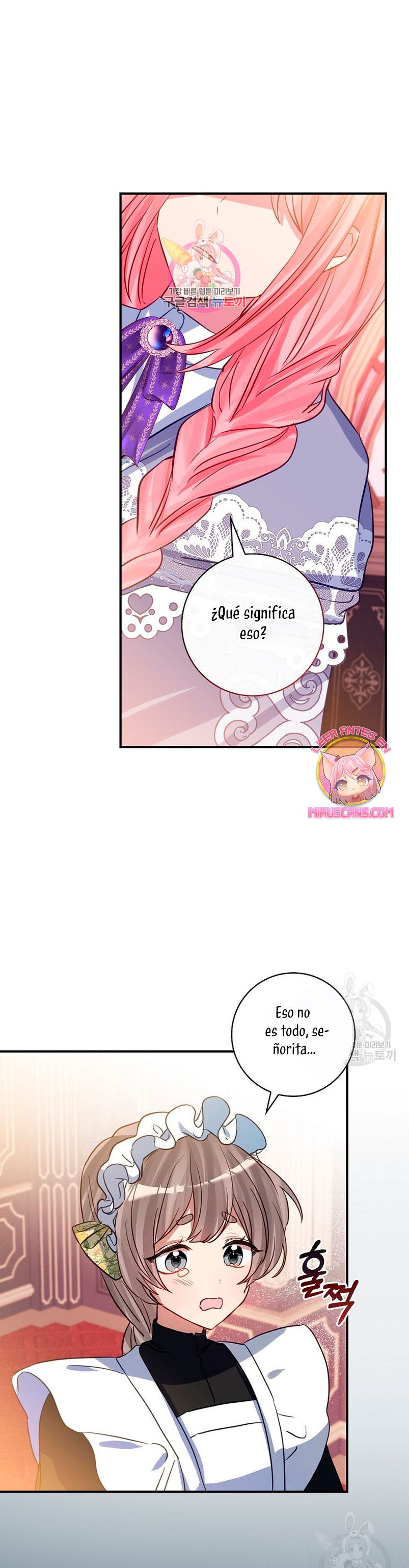 No quiero tener un hijo del protagonista masculino  Capitulo 8 page 2