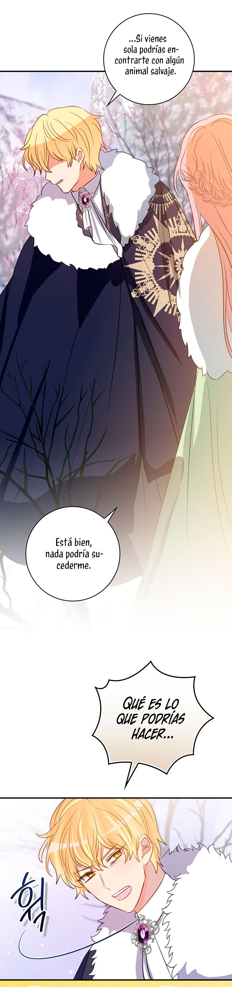 No quiero tener un hijo del protagonista masculino  Capitulo 13 page 29
