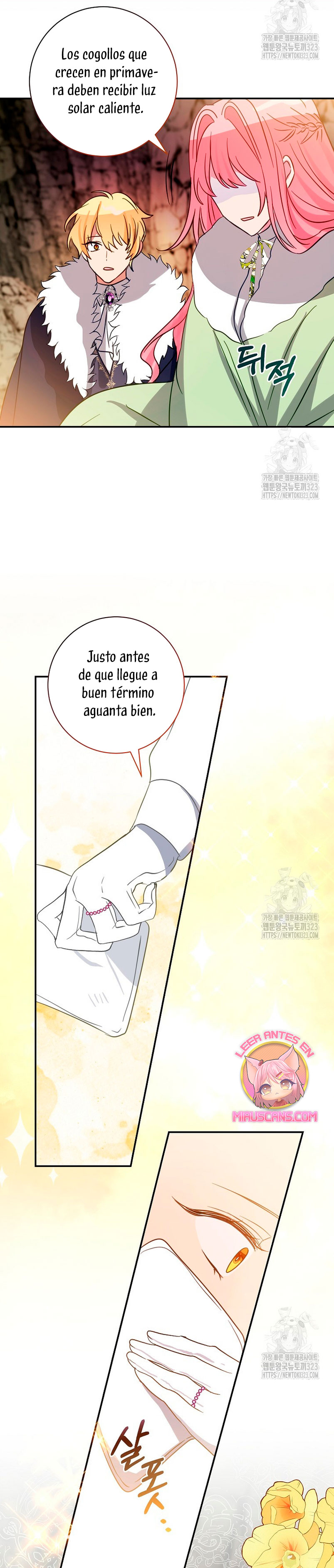 No quiero tener un hijo del protagonista masculino  Capitulo 14 page 33