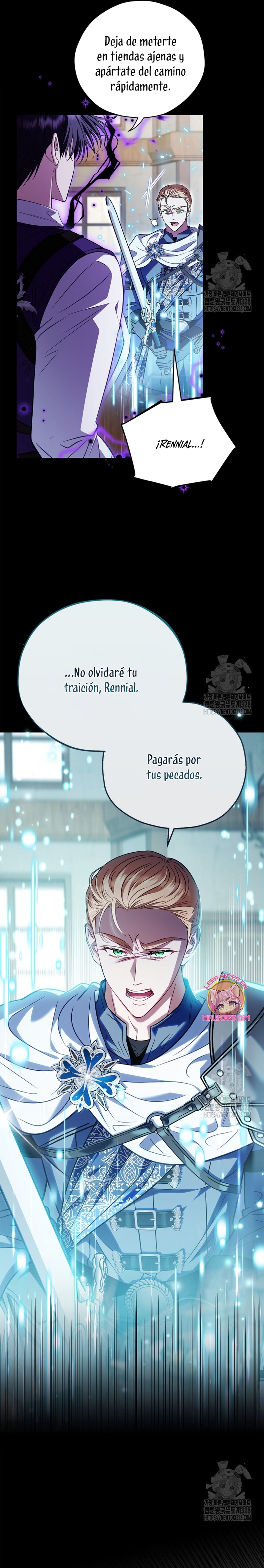 Me convertí en la detectora de veneno del Villano  Capitulo 38 page 23