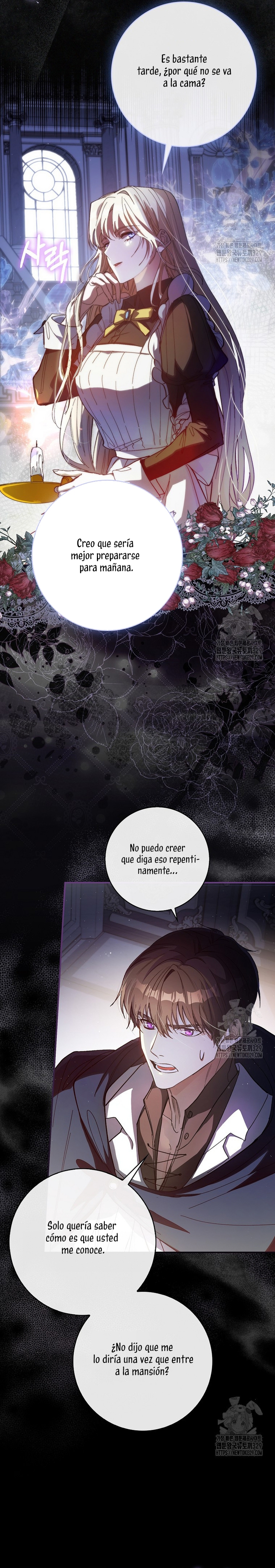 Me convertí en la sirvienta del protagonista de un juego de terror  Capitulo 1 page 22