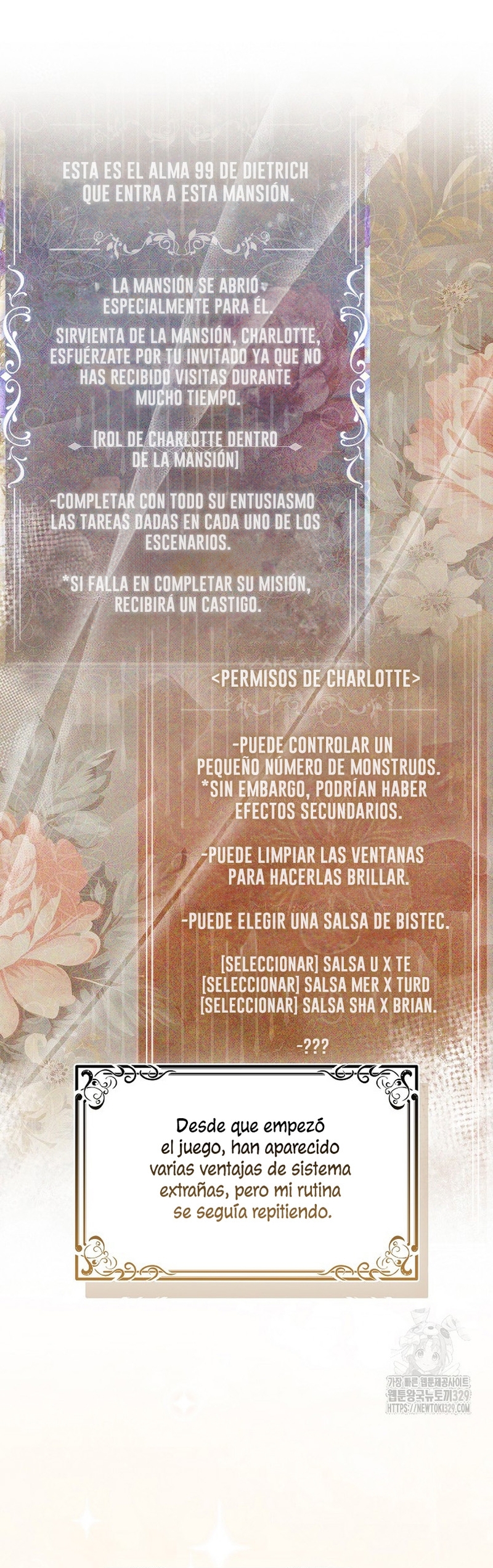 Me convertí en la sirvienta del protagonista de un juego de terror  Capitulo 4 page 2