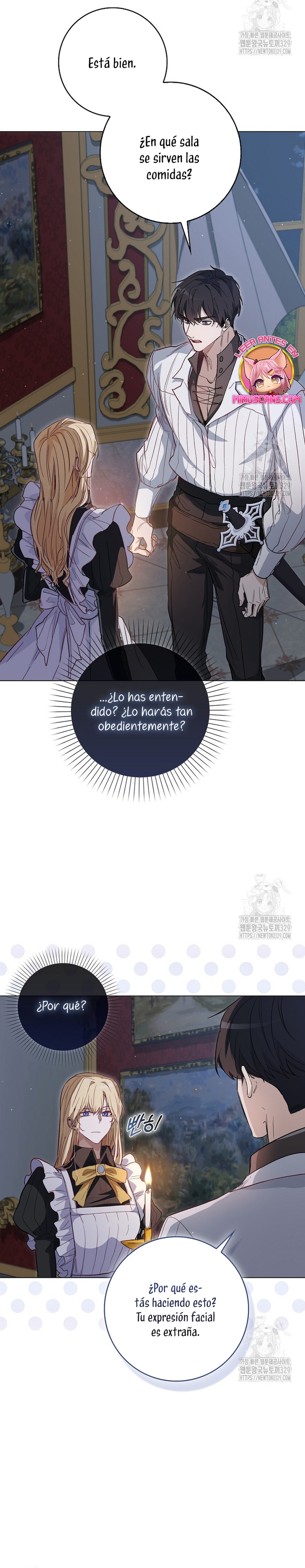 Me convertí en la sirvienta del protagonista de un juego de terror  Capitulo 6 page 13