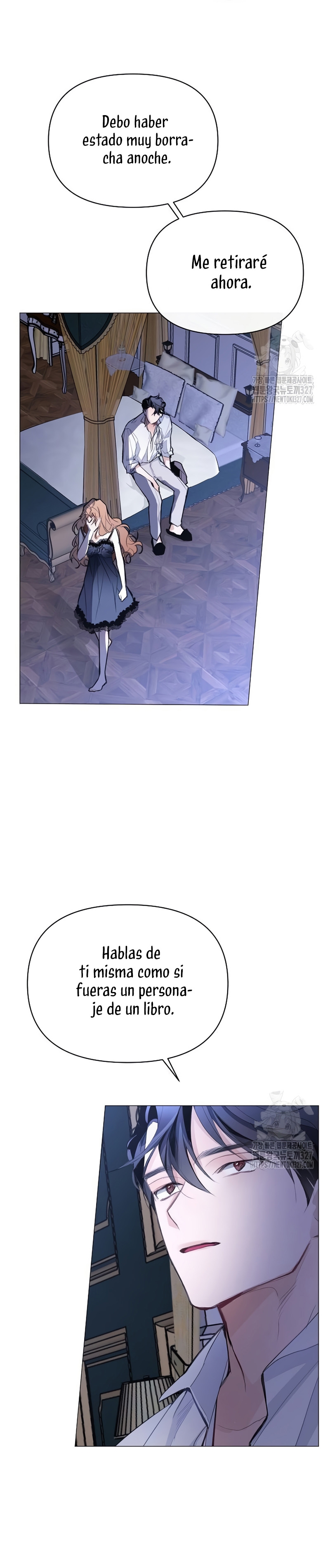 Estoy buscando a la mujer malvada con la que pasé mi primera noche  Capitulo 2 page 42