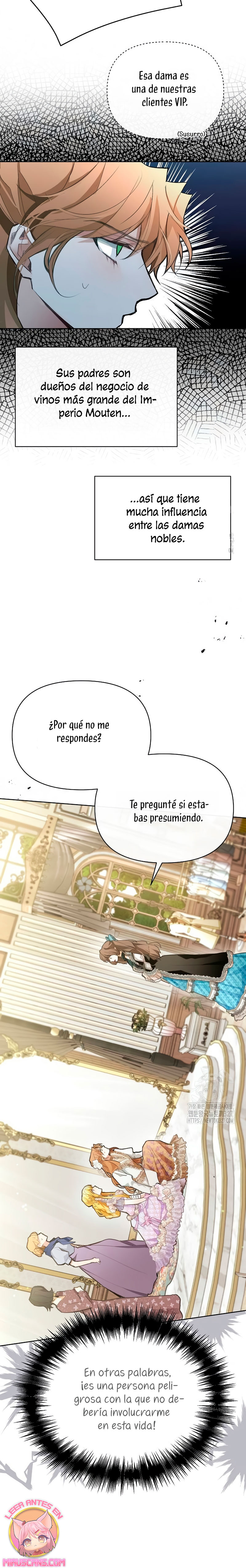 Estoy buscando a la mujer malvada con la que pasé mi primera noche  Capitulo 5 page 19