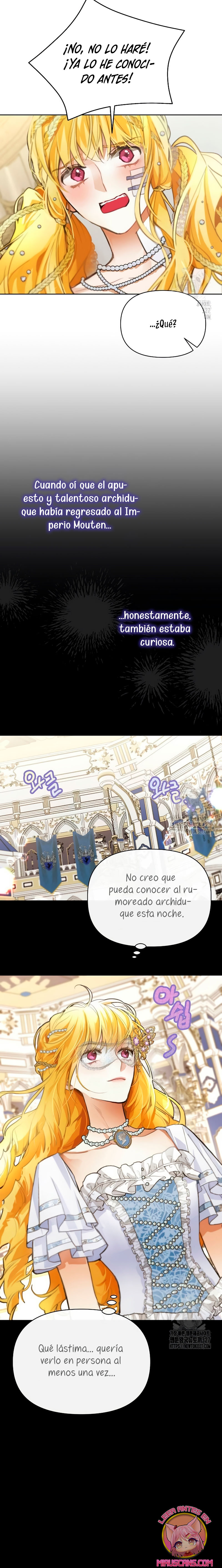 Estoy buscando a la mujer malvada con la que pasé mi primera noche  Capitulo 5 page 8