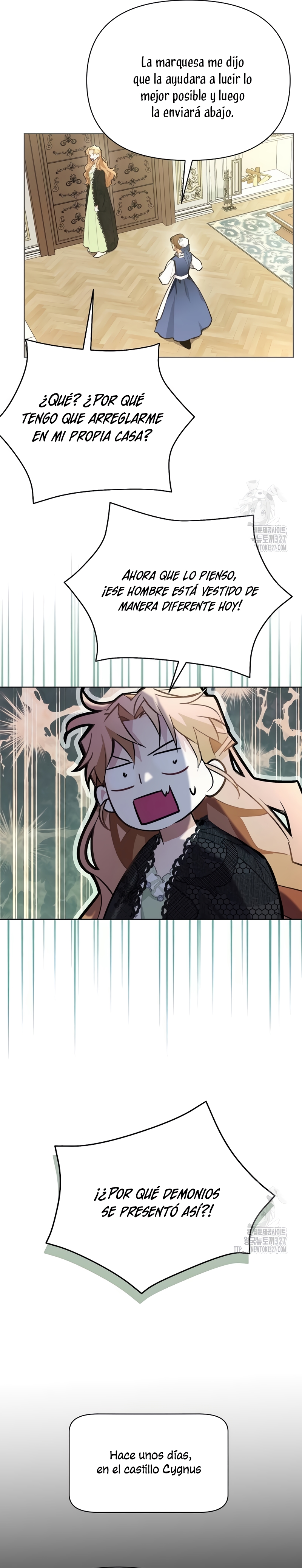 Estoy buscando a la mujer malvada con la que pasé mi primera noche  Capitulo 6 page 6
