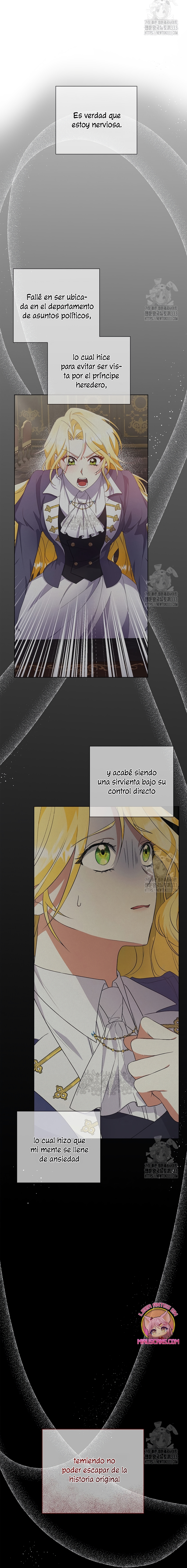 Me convertí en la sirvienta del obsesionado Príncipe Heredero  Capitulo 16 page 15