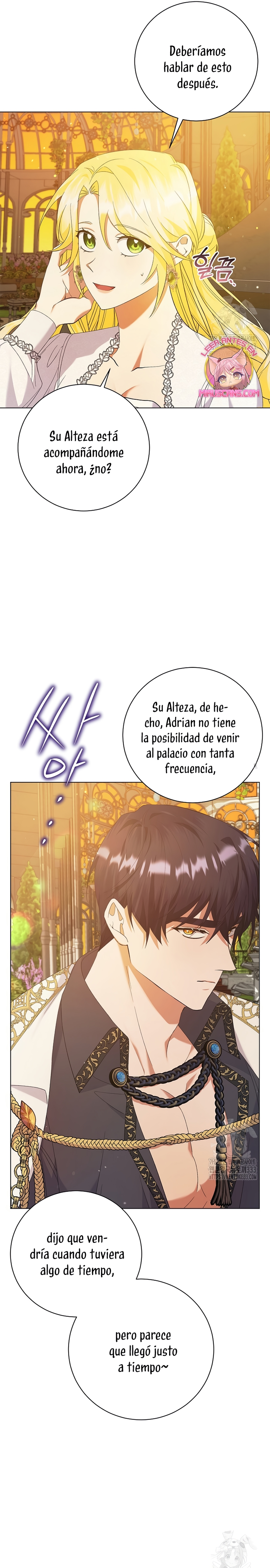 Me convertí en la sirvienta del obsesionado Príncipe Heredero  Capitulo 16 page 5