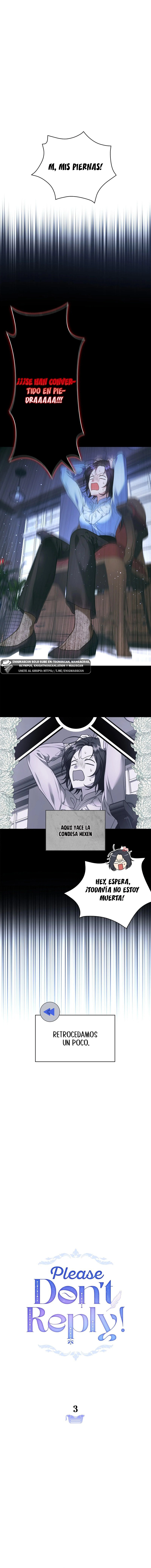 ¡Por Favor, No Respondas!  Capítulo 3 page 0