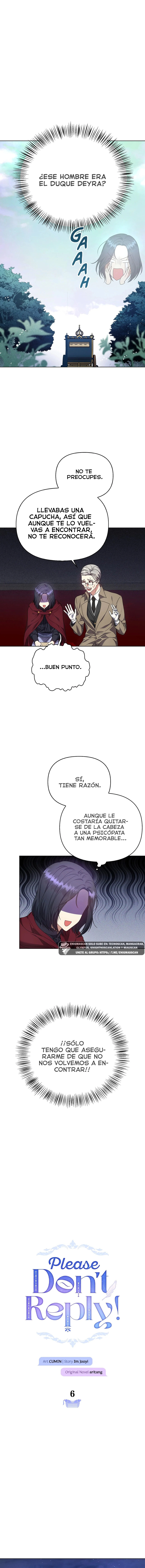 ¡Por Favor, No Respondas!  Capítulo 6 page 0