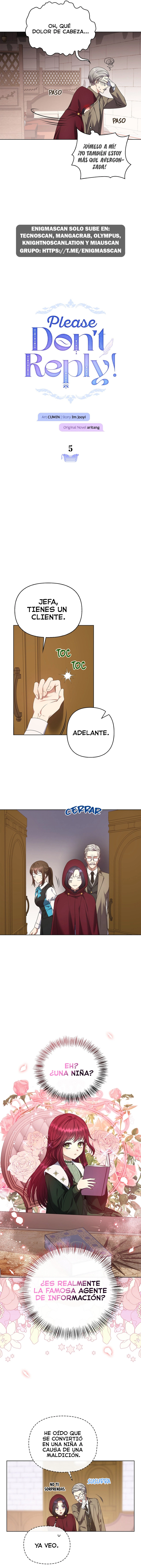 ¡Por Favor, No Respondas!  Capítulo 5 page 7