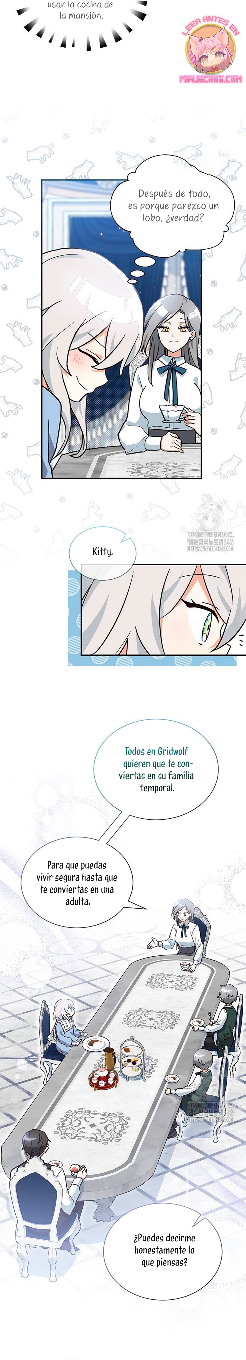 Soy un gato, pero… ¿fui adoptada por una familia de lobos?  Capitulo 6 page 16