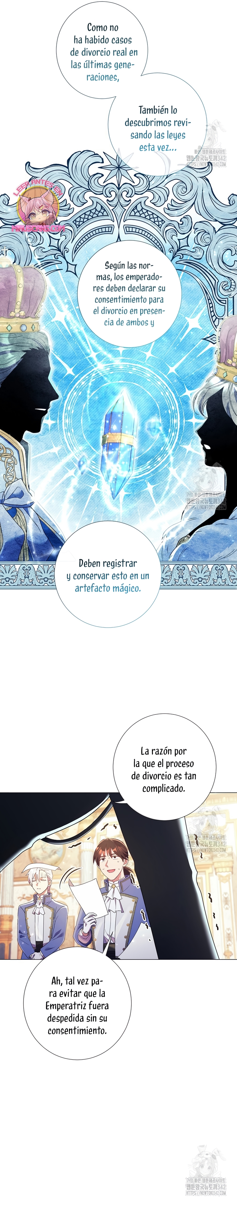 ¿Qué clase de divorcio es éste cuando ni siquiera me he casado, Su Majestad?  Capitulo 17 page 27