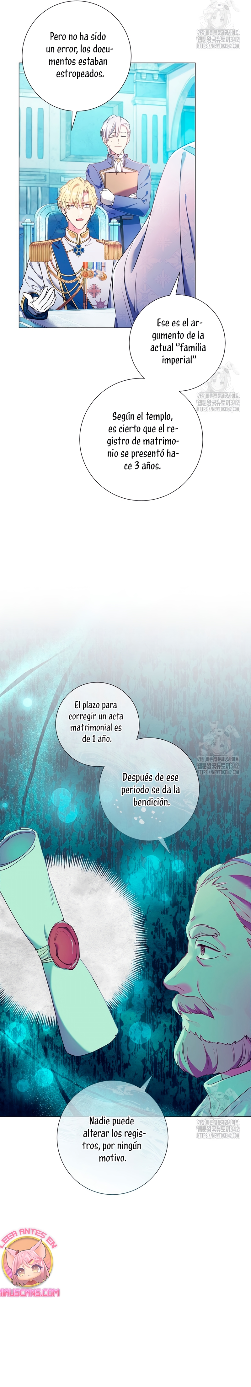 ¿Qué clase de divorcio es éste cuando ni siquiera me he casado, Su Majestad?  Capitulo 4 page 16