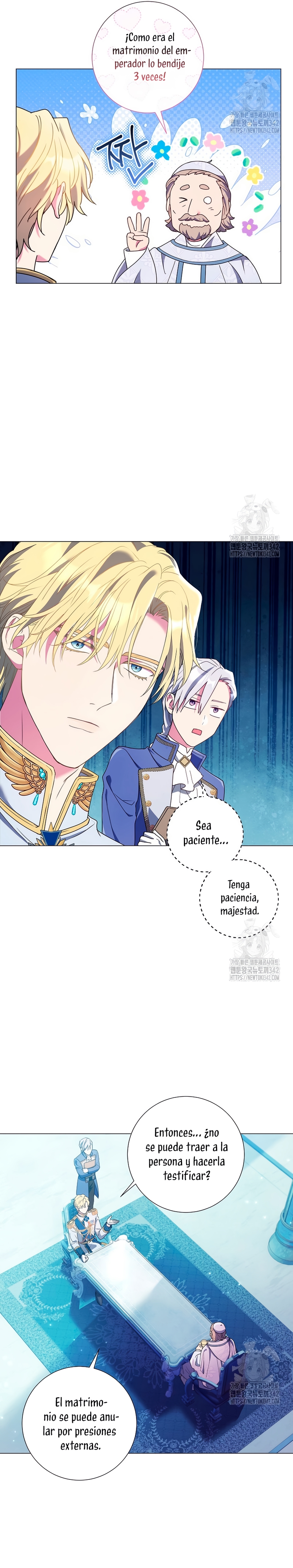 ¿Qué clase de divorcio es éste cuando ni siquiera me he casado, Su Majestad?  Capitulo 4 page 17