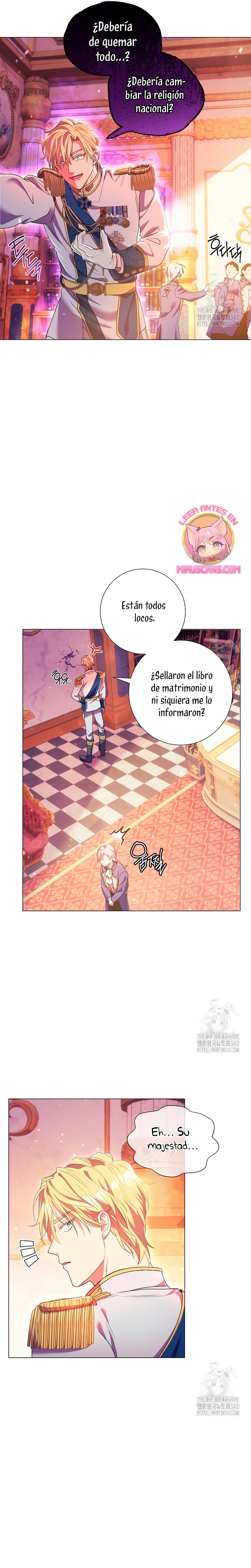¿Qué clase de divorcio es éste cuando ni siquiera me he casado, Su Majestad?  Capitulo 4 page 22