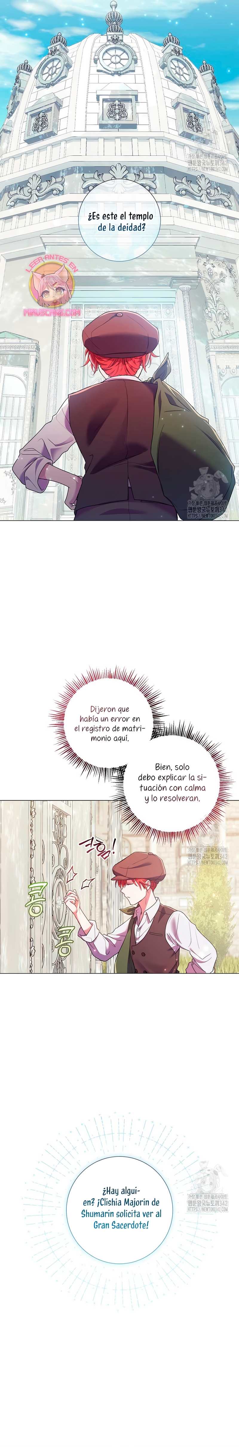¿Qué clase de divorcio es éste cuando ni siquiera me he casado, Su Majestad?  Capitulo 8 page 15