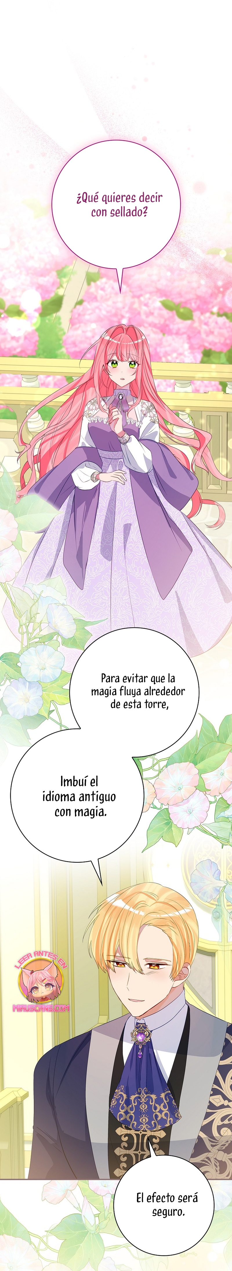 No quiero tener un hijo del protagonista masculino Capítulo 32 page 2
