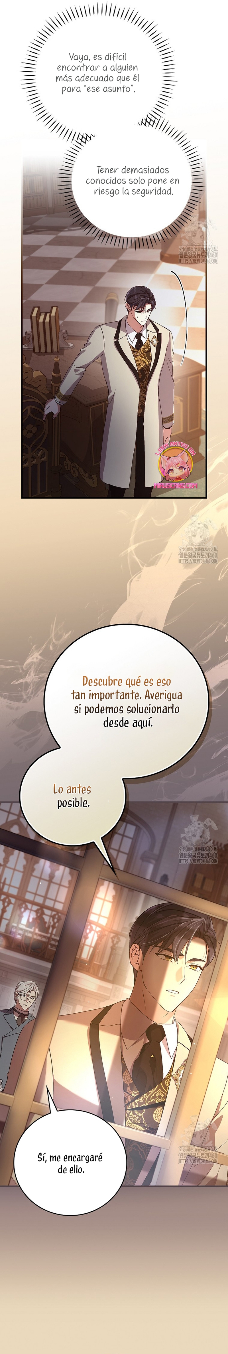 Como es algo que desconozco, ¿deberíamos separarnos, su majestad?  Capitulo 23 page 24