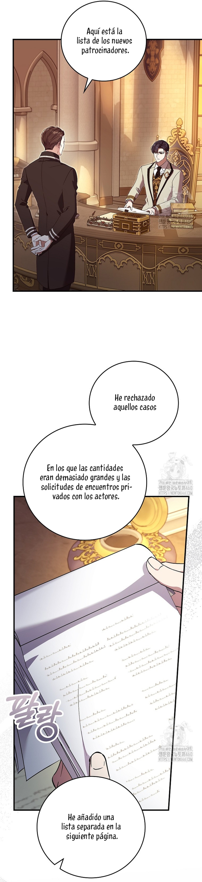 Como es algo que desconozco, ¿deberíamos separarnos, su majestad?  Capitulo 23 page 5