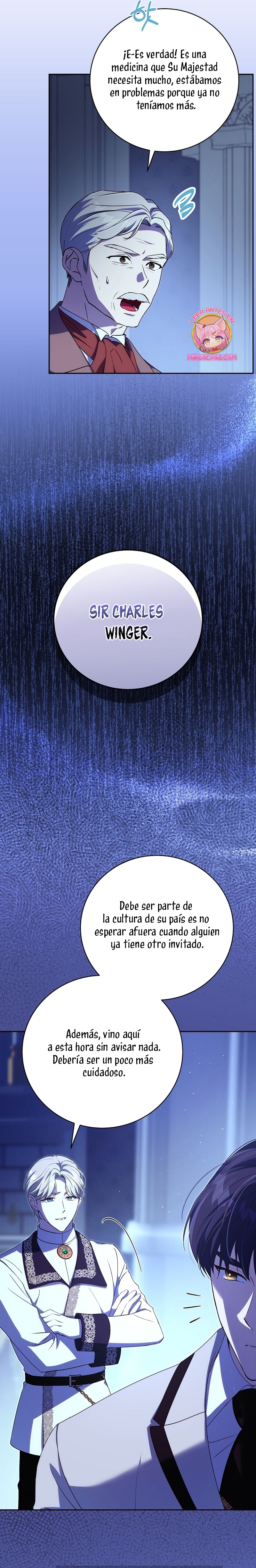 Como es algo que desconozco, ¿deberíamos separarnos, su majestad?  Capitulo 35 page 11