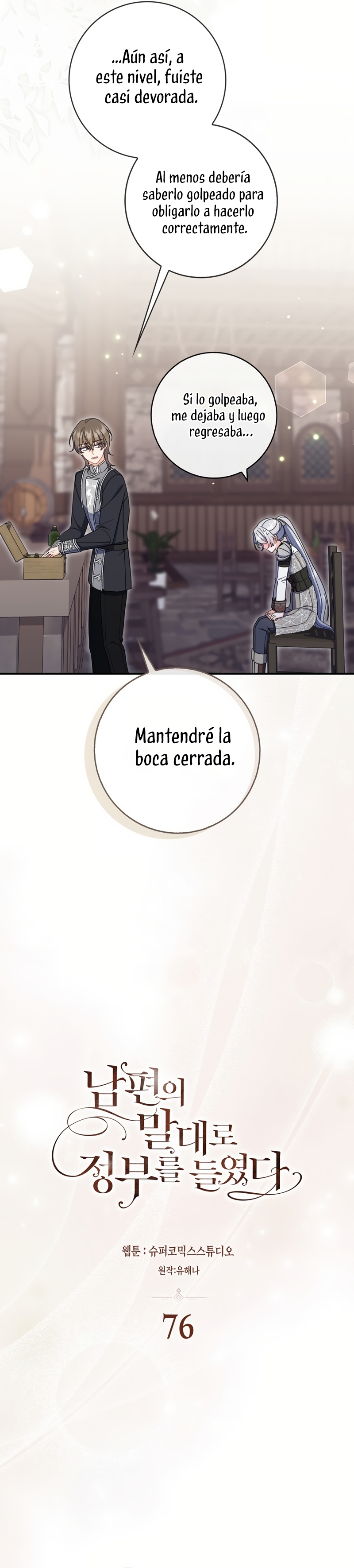 Tomé la palabra de mi esposo y me hice de un amante Capítulo 76 page 8